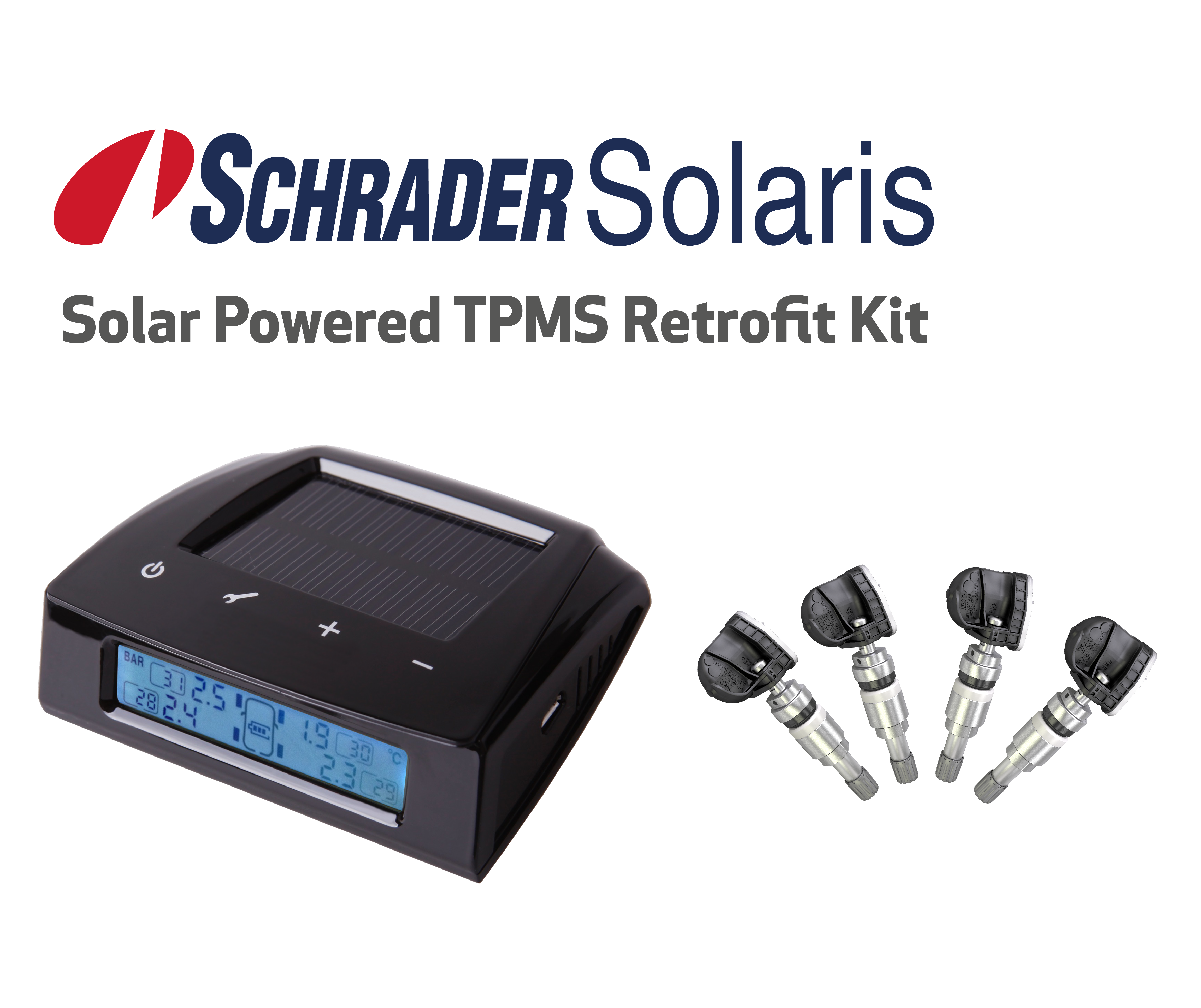 Schrader Solaris eftermonteringssats
